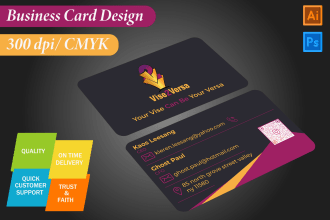 do business card design within 24 hours