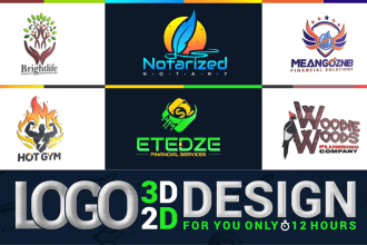 design logo for financial, notary law, nonprofit,  logistics
