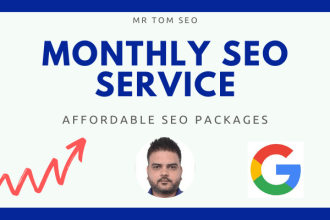 do complete monthly SEO services to improve google ranking
