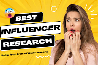 find tiktok, instagram influencers, micro influencer research