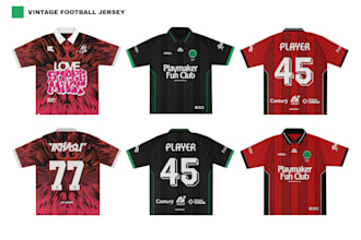 create a vintage football jersey for your brand