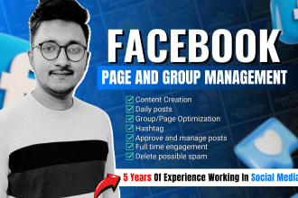 manage your facebook page and group professionally