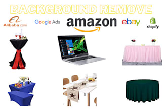 perfectly remove background images for amazon product