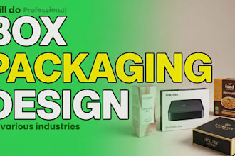 design label boxes with your dieline