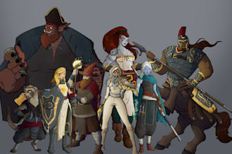 draw your dungeons and dragons rpg or any character