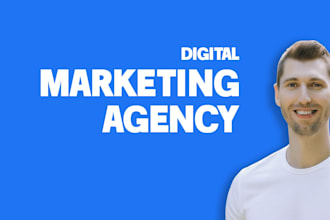 design a digital marketing agency wordpress website