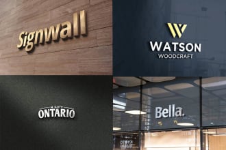 mockup your logo,3d mockups, photorealistic mockups