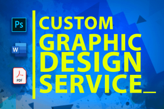 do custom graphic design projects