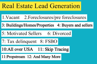 generate high quality real estate leads with skip tracing