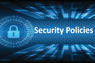 create iso 27001 information security policies