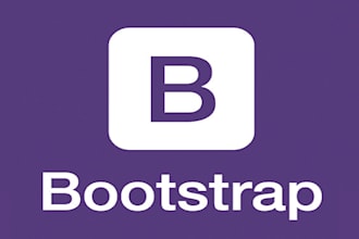 do bootstrap design for website