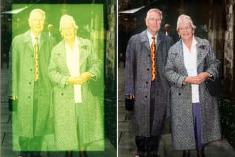 professionaly enhance, colorize, restore, fix old photos