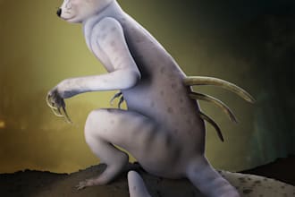 do 3d character or creature