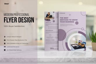 create professional and event flyer poster design