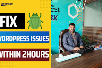 fix wordpress issues, critical error, white screen, fatal erros,403,404,500,503