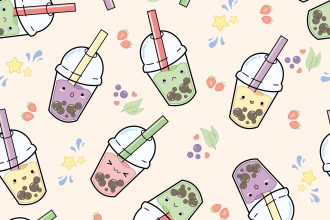 make personalized cute pattern