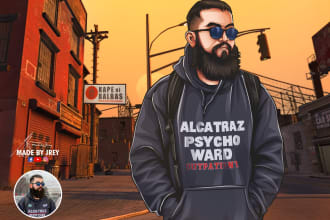 turn your photo into gta 5 artwork style