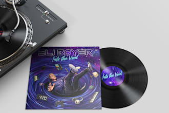 illustrate album cover according to your request
