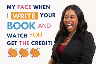 be your motivational or business book ghostwriter