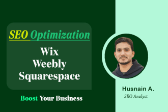 do wix SEO, weebly and squarespace website optimization