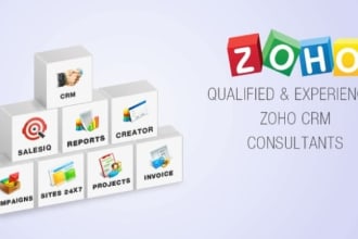 do any task in zoho CRM, creator, analytics and etc