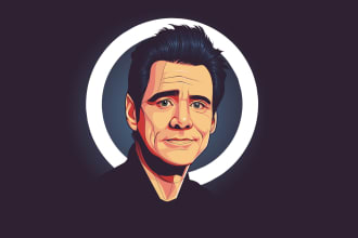 draw pop art cartoon portrait from your photo
