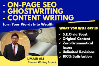 ghost write killer blogs and website content