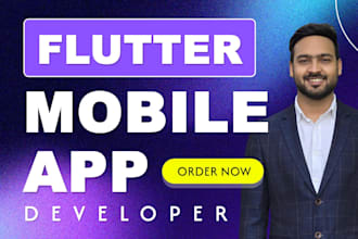 do flutter app development as flutter developer and flutterflow