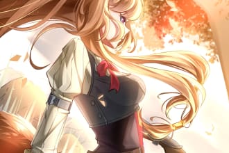 do anime fan art, original character, and illustration