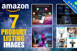 design amazon product listing images