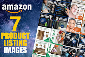 design amazon product listing images