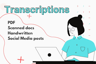 transcribe PDF, pictures or scanned docs to word