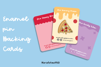 design enamel pin, lapel pin backing card for you