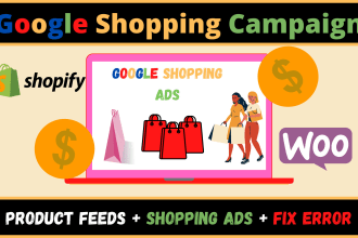 setup google shopping ads with creating gmc account