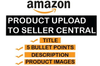 upload product listing to your amazon seller central within 24 hours