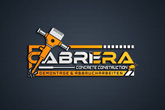 do concrete, pressure wash, cleaning, construction logo