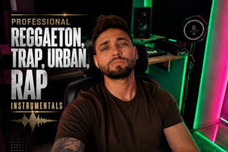 make you a professional reggaeton beat, trap, urban, rap instrumental