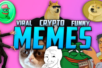 Best Deals!  make funny dank memes to promote your brand or page