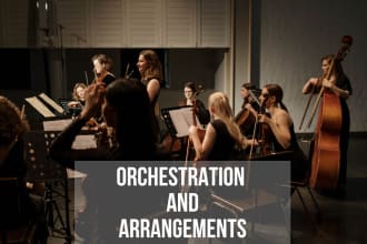 orchestrate and arrange your piece for any ensemble