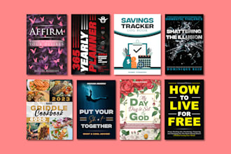 design kdp book cover, kdp low content book, book cover design