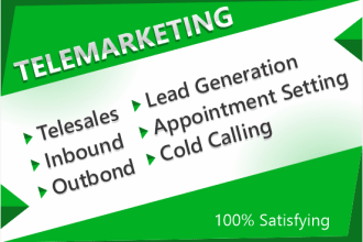 do cold calls and make appointments for you