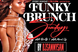 design a professional and unique club and party flyers
