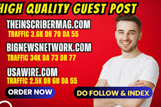 do bignewsnetwork,com and theinscribermag,com usawire,com