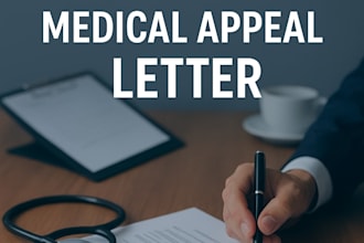 draft a clear, factual, and effective medical appeal letter