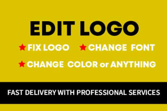 recreate,redraw,redo,remake,edit,resize logo,  vector trace