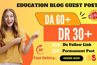 write HQ guest post on a da 60 education blog