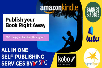 publish your book on amazon kindle and other self publishing platforms