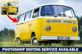 do photoshop editing, add or remove objects from photos naturally