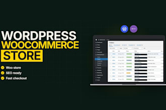 build a wordpress woocommerce ecommerce store