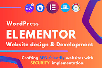 design elementor website wordpress